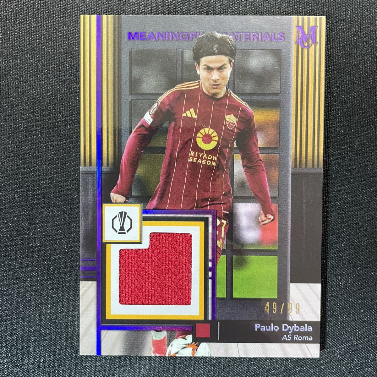 中古】A パウロ・ディバラ Paulo Dybala 直筆サイン写真 証明書COA 5の