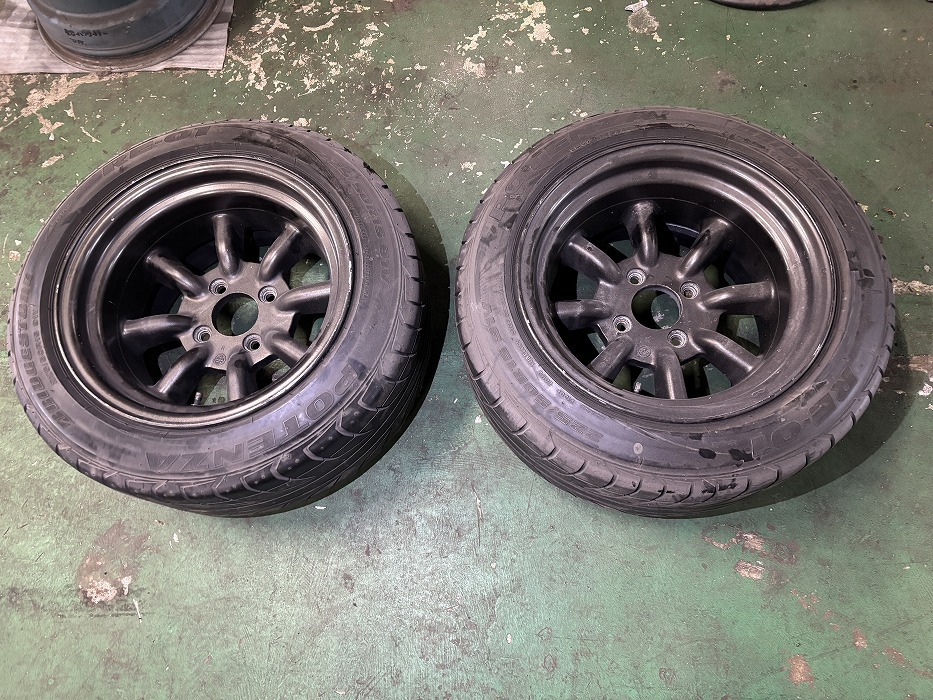 中古】RSワタナベ リム切削タイプ15インチPCD114.3 の落札情報詳細