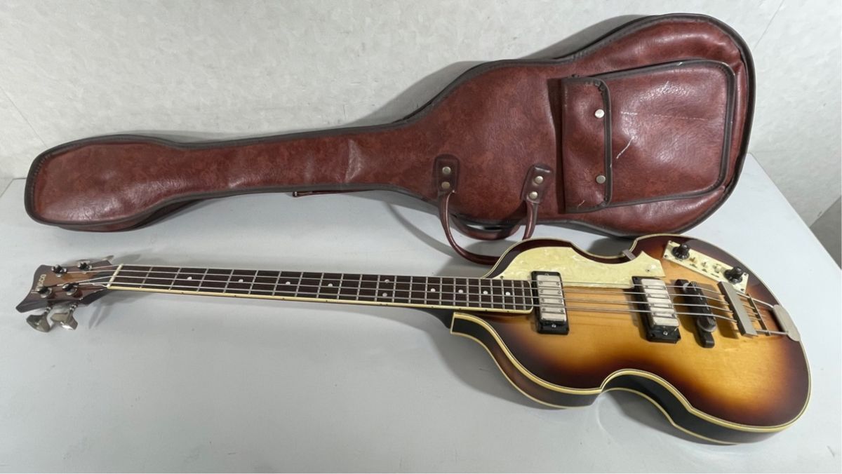 傷や汚れあり】激レアです Greco EG-1350 バイオリン塗装 76年製の落札