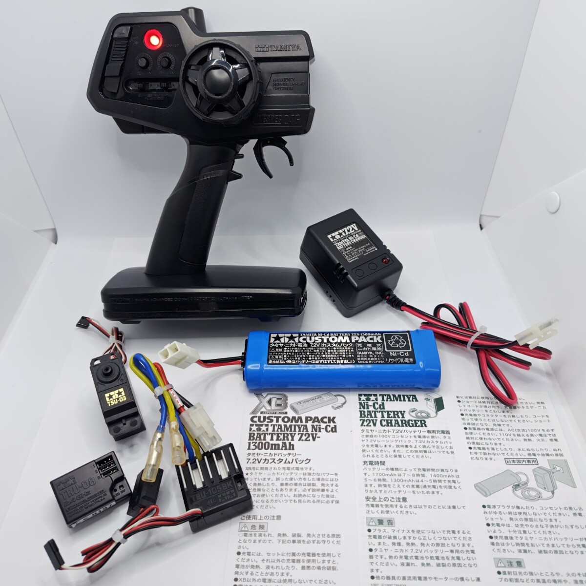 新品】【新品】タミヤ純正2.4GHz受信機『TRU-08』ファインスペック2.4G