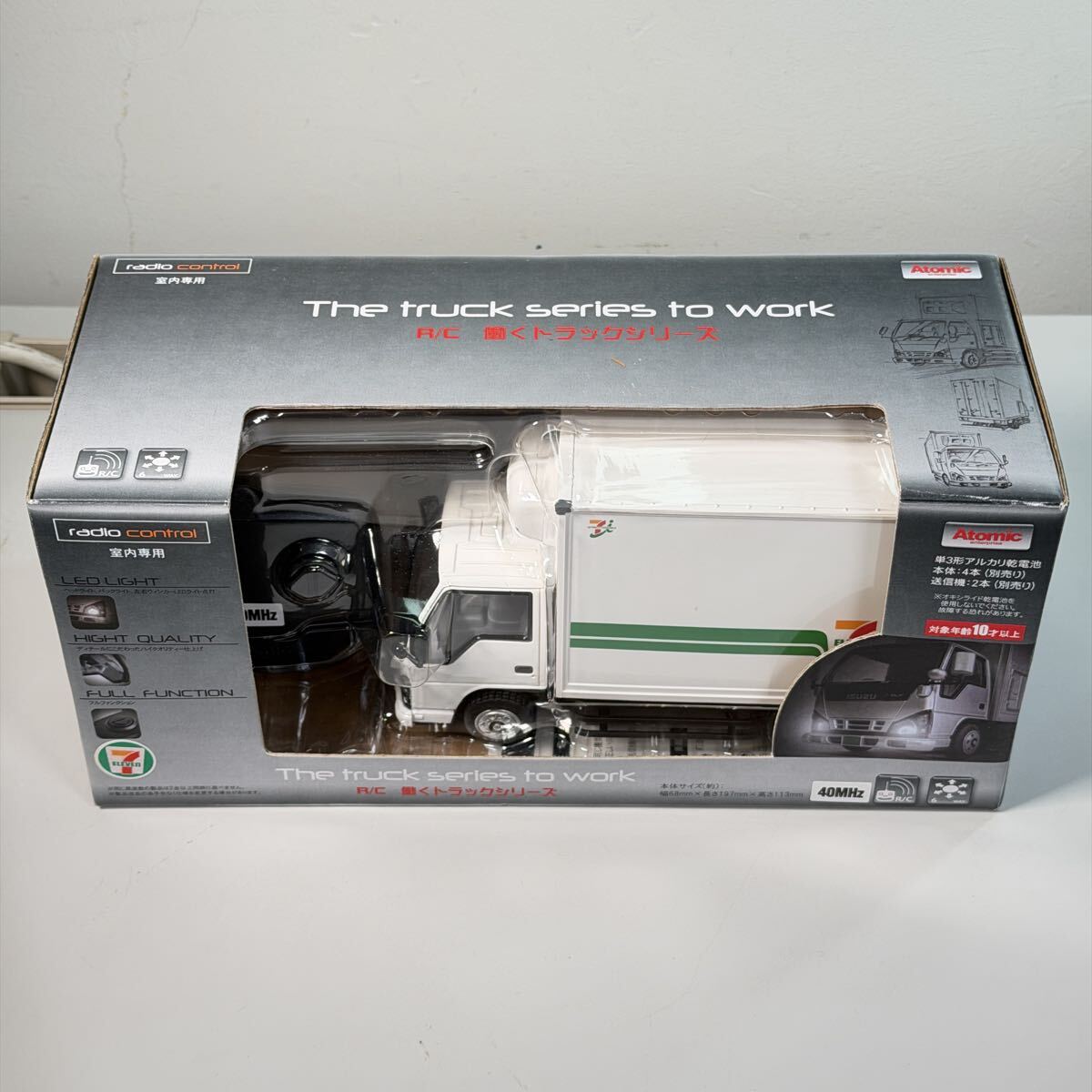中古 動作品 働くトラック セブンイレブン ラジコンの落札情報詳細