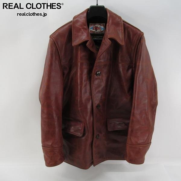 AERO LEATHER エアロレザー サイズ 38 送料無料 馬革 おまけ付き