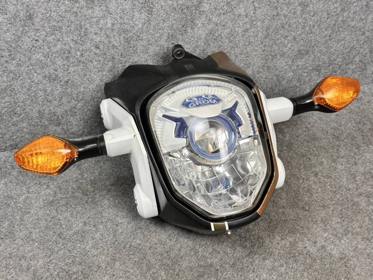 中古】当時物 CB400F 純正ライトステー 純正ウインカーセット 一文字