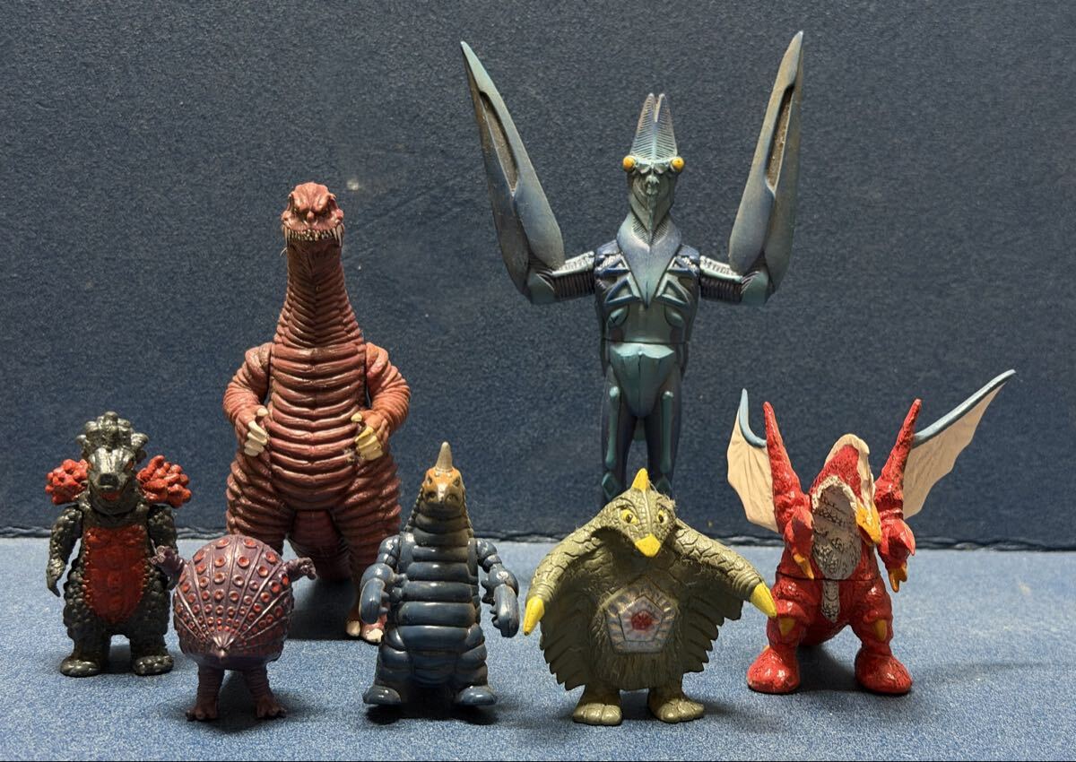【当時物】ウルトラ怪獣 パワードレッドキング バルタン星人 3体セット HG ウルトラマン ウルトラ怪獣 いろいろセット バルタン星人 パワード