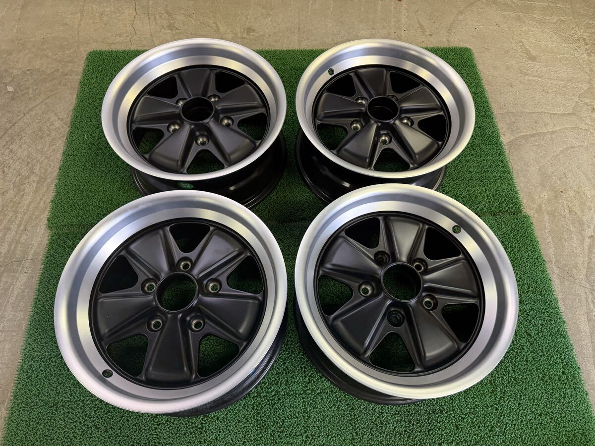 ポルシェ 911 930 ターボ純正 フックスホイール 4本セット 希少な7J 9J