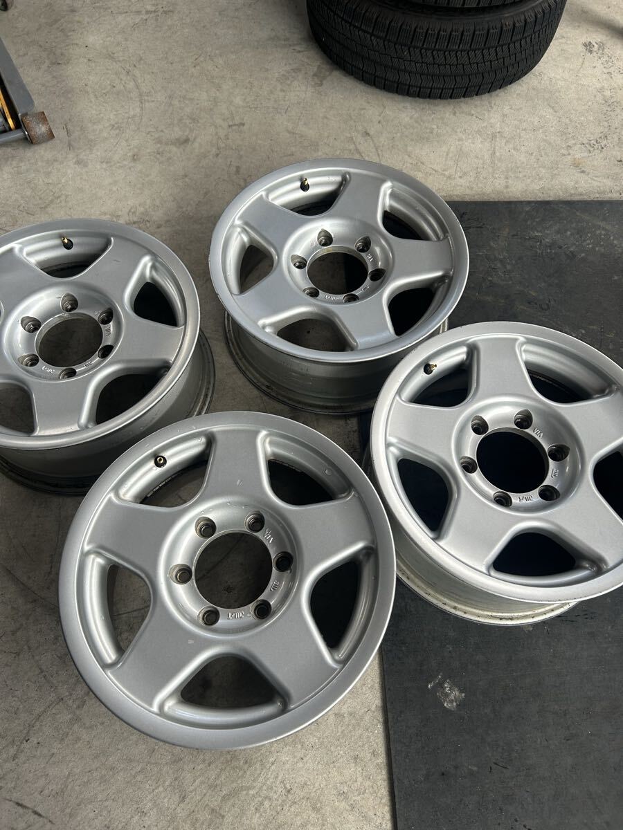 アルミホイール4本セット メーカー不明 ブラッドレーV 16インチ 6.5J 6