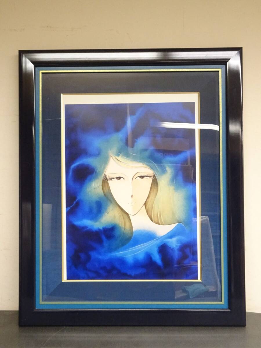 中古】☆b松本零士 シルクスクリーン スターシャの誘い 67／250の落札