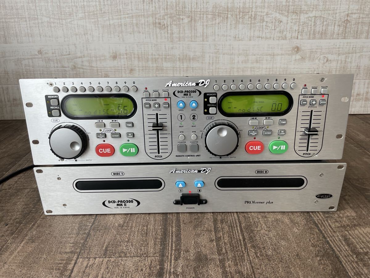 アメリカンオーディオ AMERICAN AUDIO PRO-DJ (DJ用CDプレーヤー) 2つ