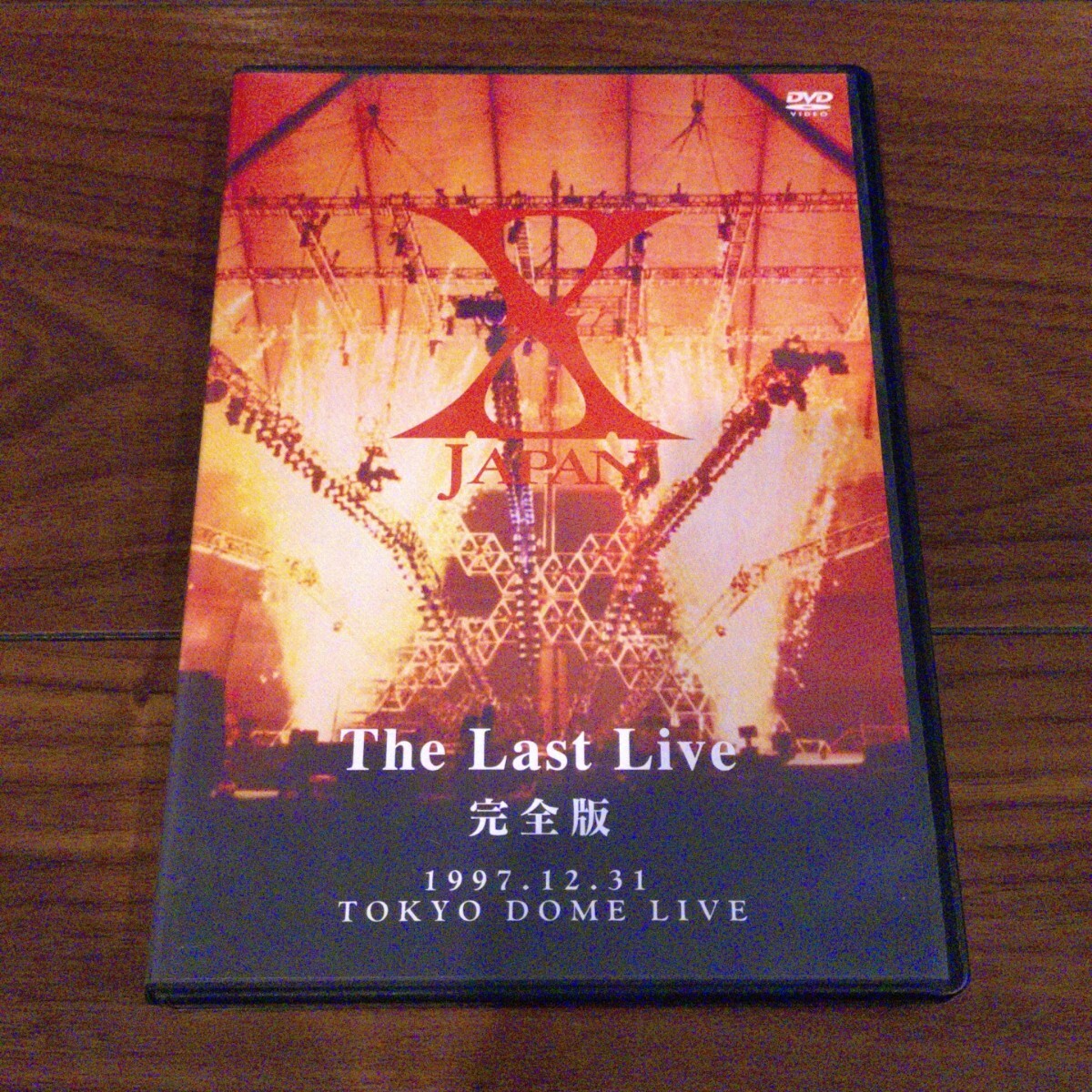 新品】新品 超希少☆ X JAPAN 非売品 東京ドーム ライブ DVD ゴールド