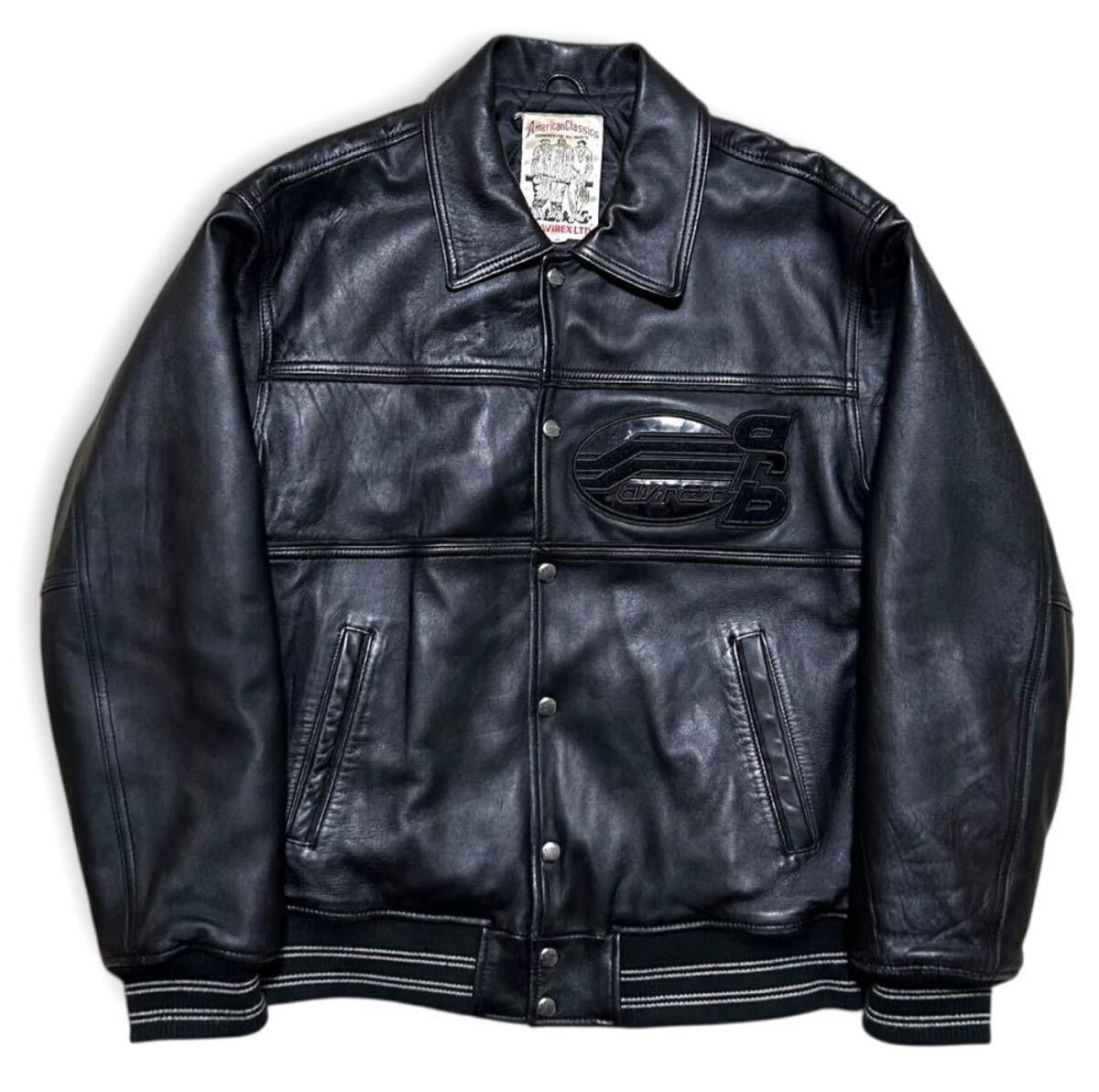 中古】visvim 15AW VARSITY JKT PRIME IT サイズ1 極美中古 レザー 