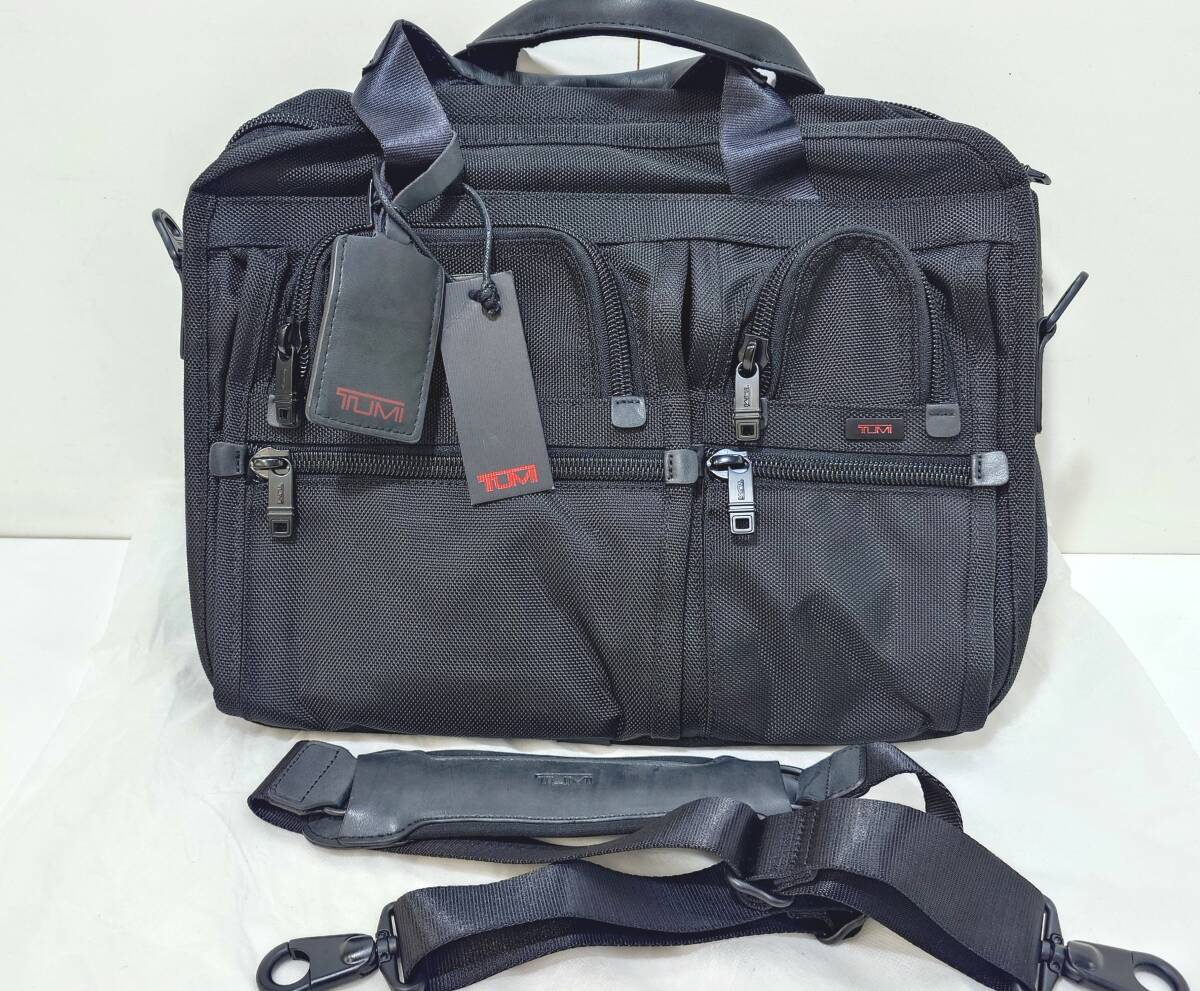 定価10万円 美品 高級 TUMI トゥミ 96141D4 牛革 オールレザー エクス