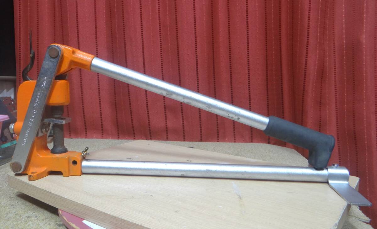 中古】ネグロス ダクター穴あけ工具 ダクトパンチャー MAK-D 適合板厚 