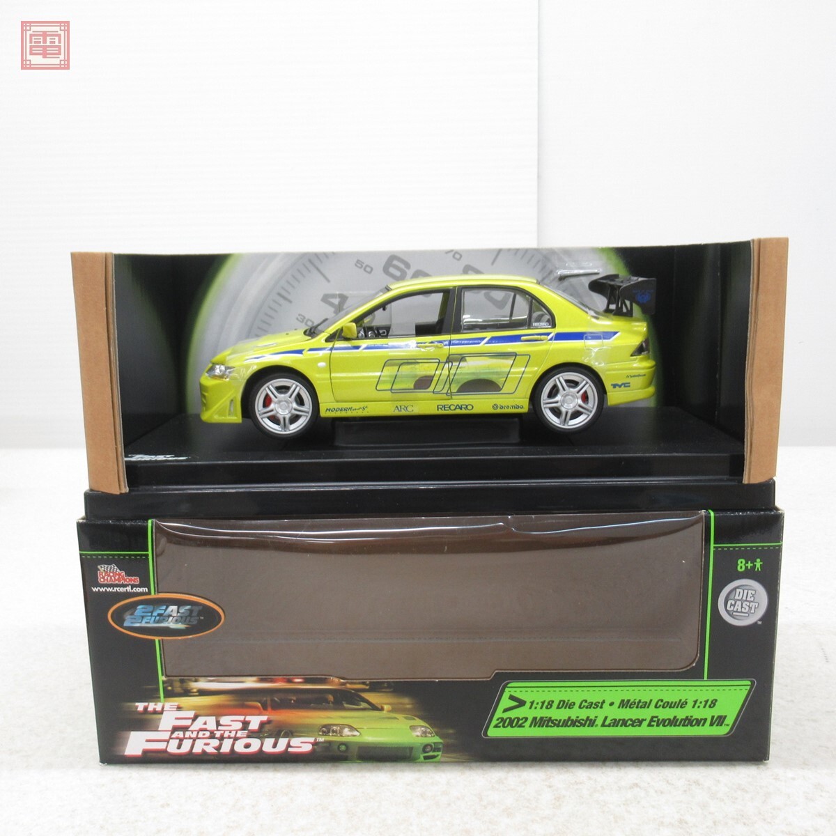 Jada Toys 1/24 2001 三菱 ランサー エボリューション 7 ランエボ 7