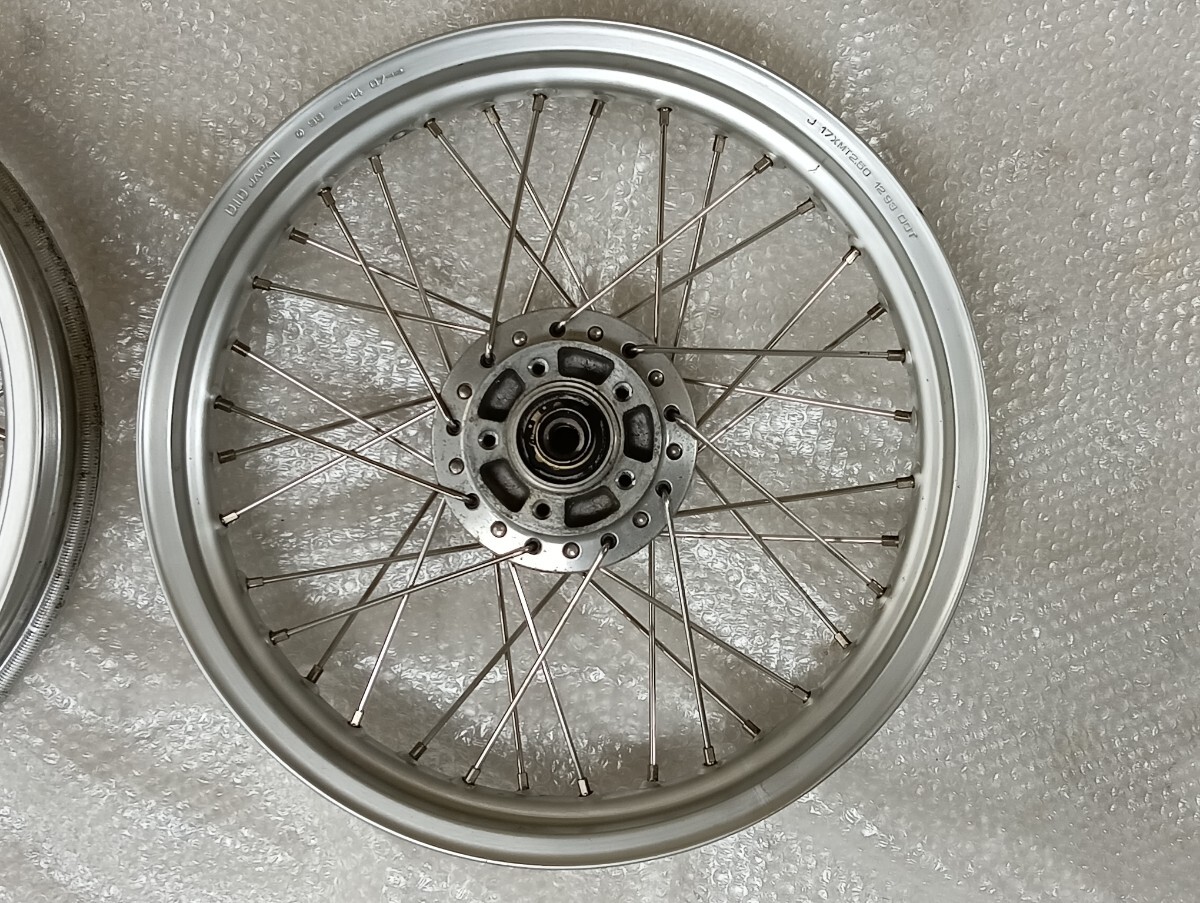 ZZR400 K型 フロントホイール 3.5J 17インチ GPZ900Rゼファー