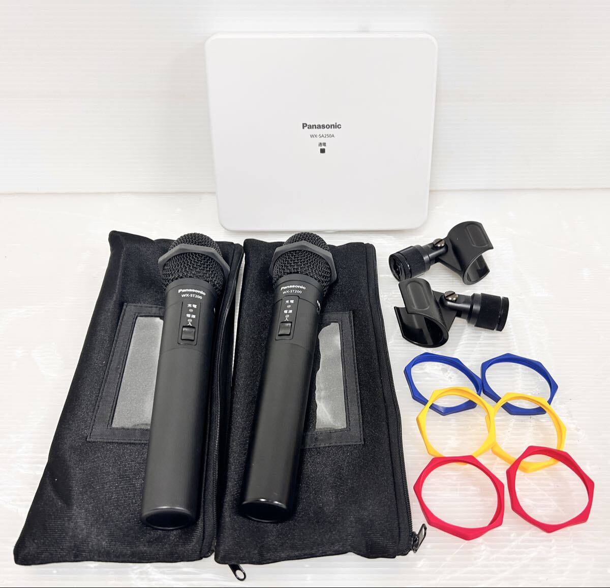 Panasonic RAMSA WX-TB815-S 800MHz帯 ワイヤレスマイク ケース付属