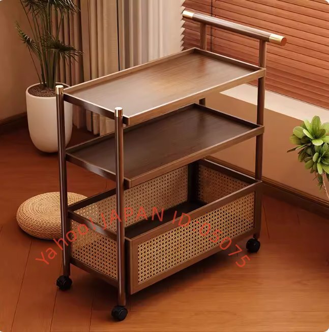 李朝家具 螺鈿細工 青貝 漆塗 花鳥図 二段 キャビネット 朝鮮棚 箪笥