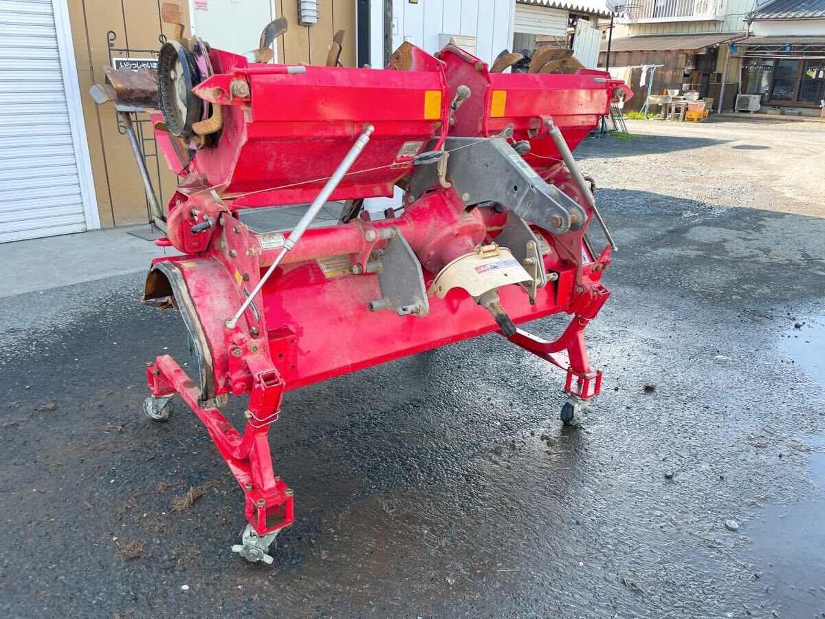 中古】宮崎 ニプロ ウイングハロー WAS2400B-B トラクター 代かき 手動