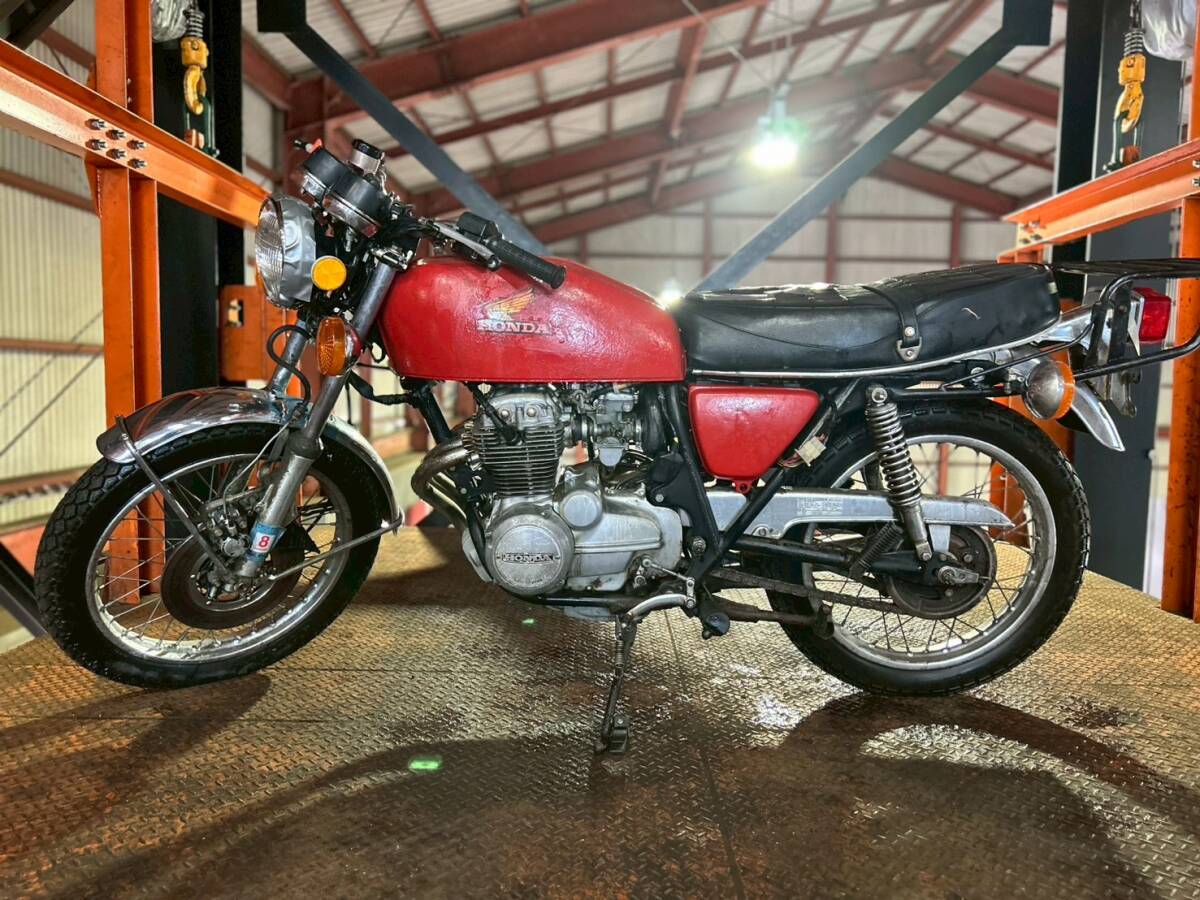 傷や汚れあり】CB250N 純正 当時物 エンジン 【正規打刻】 6速 キック