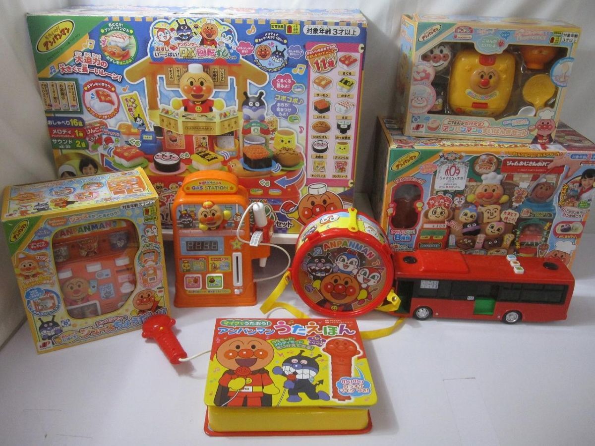 新品】☆未使用☆アンパンマン ジャムおじさんのNEWネンドパン工場☆訳