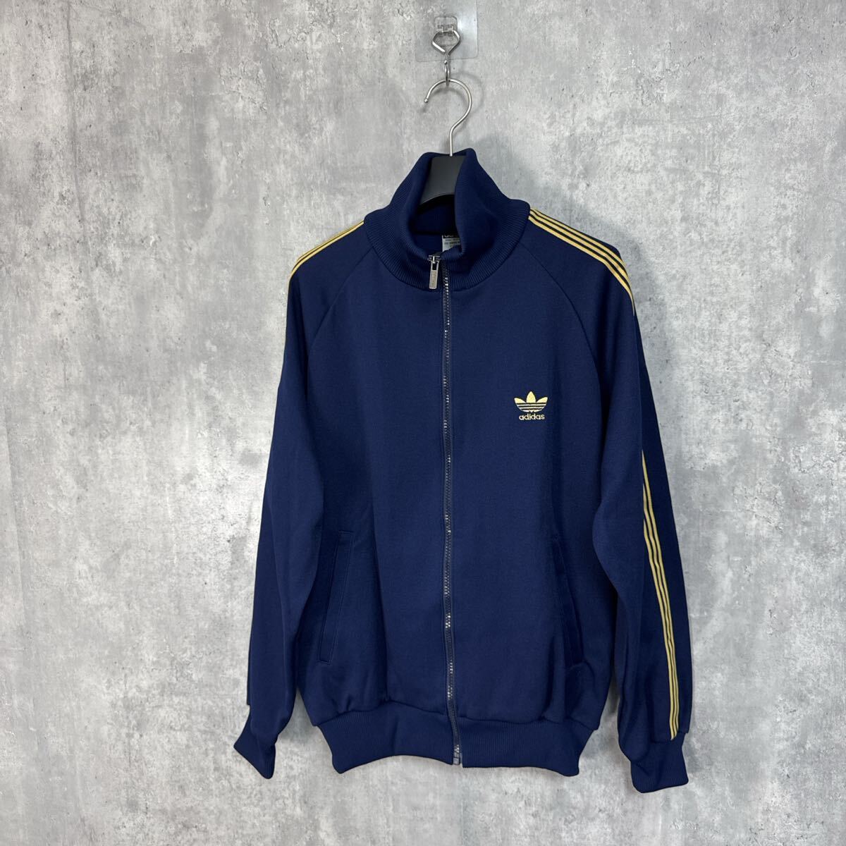 新品】アディダスadidasジャージ☆ビンテージ デットストック☆白×赤5 
