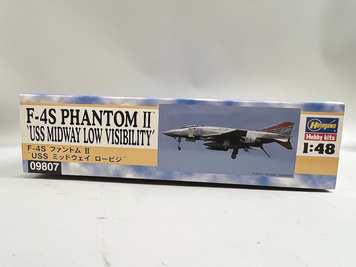 【やや傷や汚れあり】★ Hasegawa ハセガワ 1/48 F-4S ファントム II ミッドウェイ ロービジ プラモデル 09807の落札 ...