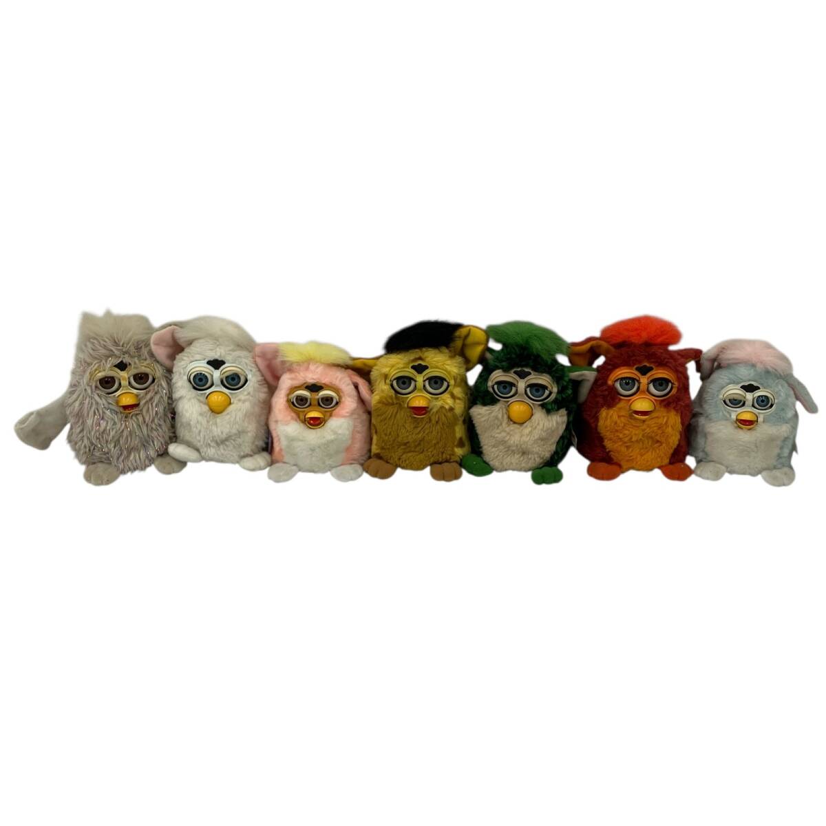 ☆お8-649 トミー 初代 ファービー人形 本体のみ 5体 ほぼ動作不良品