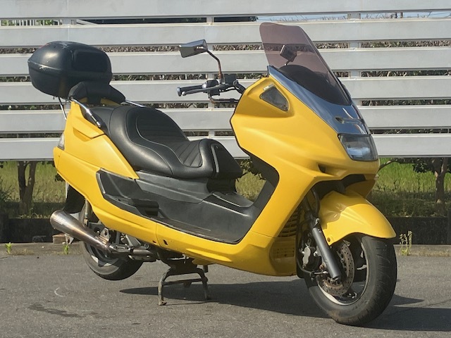YAMAHA ヤマハ マジェスティC カスタムペイント エアサス 着地 改造