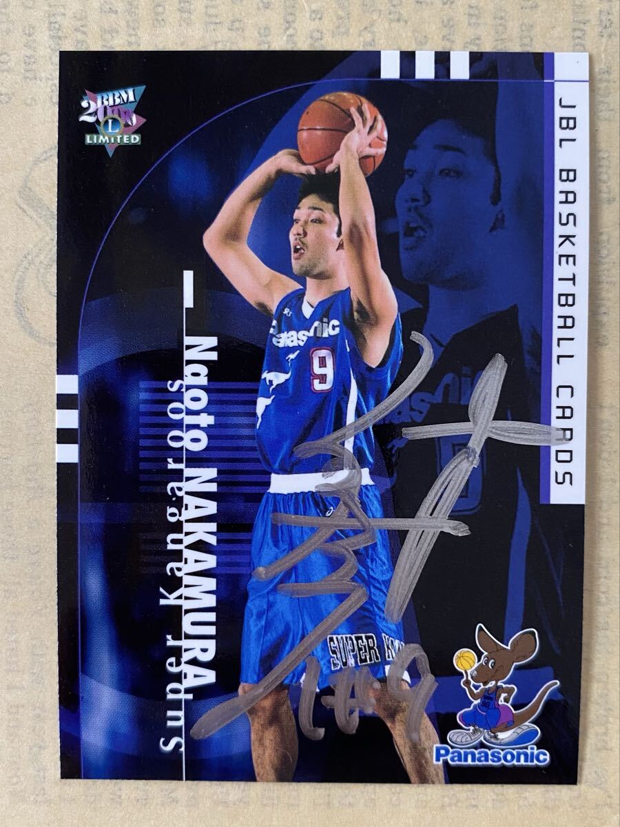 バスケットボール　ユニフォーム　仲村直人 1999-2000年 JBLバスケ No.69 仲村直人（松下電器パナソニックスーパー