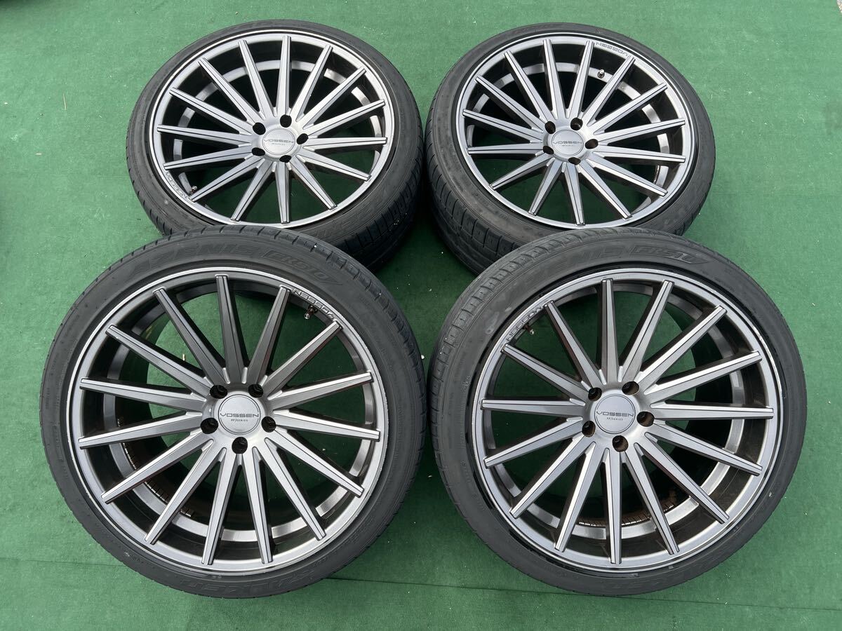 直接渡し！ 美品！ VOSSEN CVT 19インチ 10J+36 114.3 VOSSEN CVT ヴォッセ 19インチ 10J オフセット36 P.C.D112.0 5H の落札