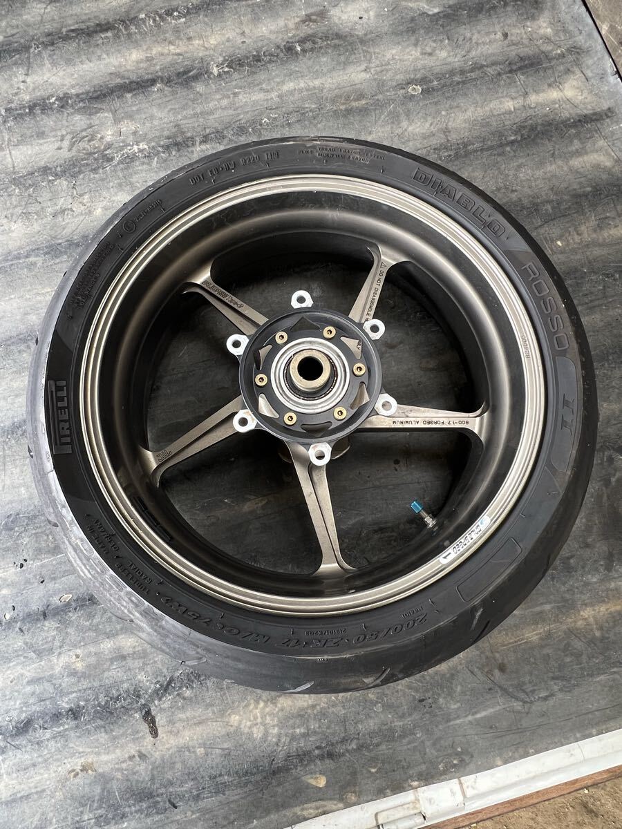 V-MAX VMAX1200 ゲイルスピード Type-C アルミ鍛造リアホイール タイヤ