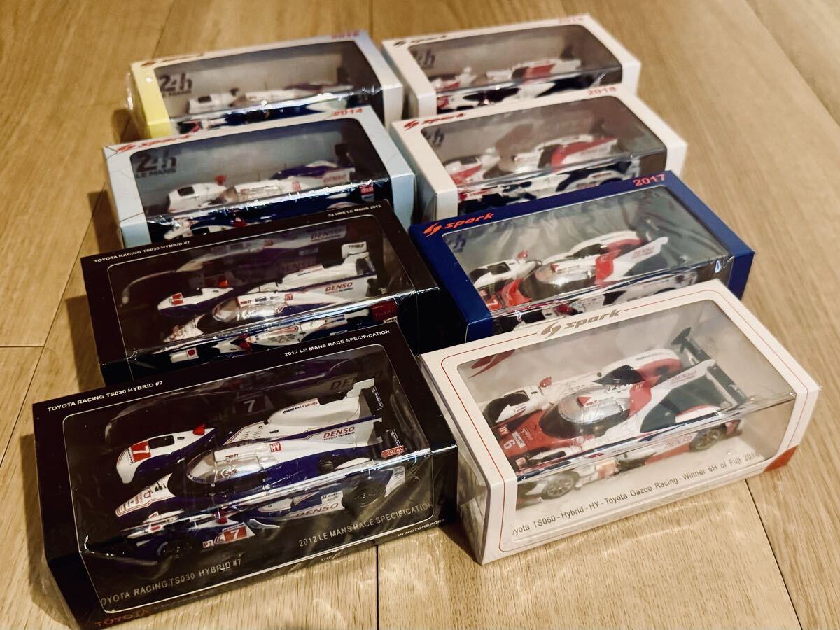 Spark：1/43 Toyota TS030 Hybrid Toyota Racing LM 2012 DENSO #7
