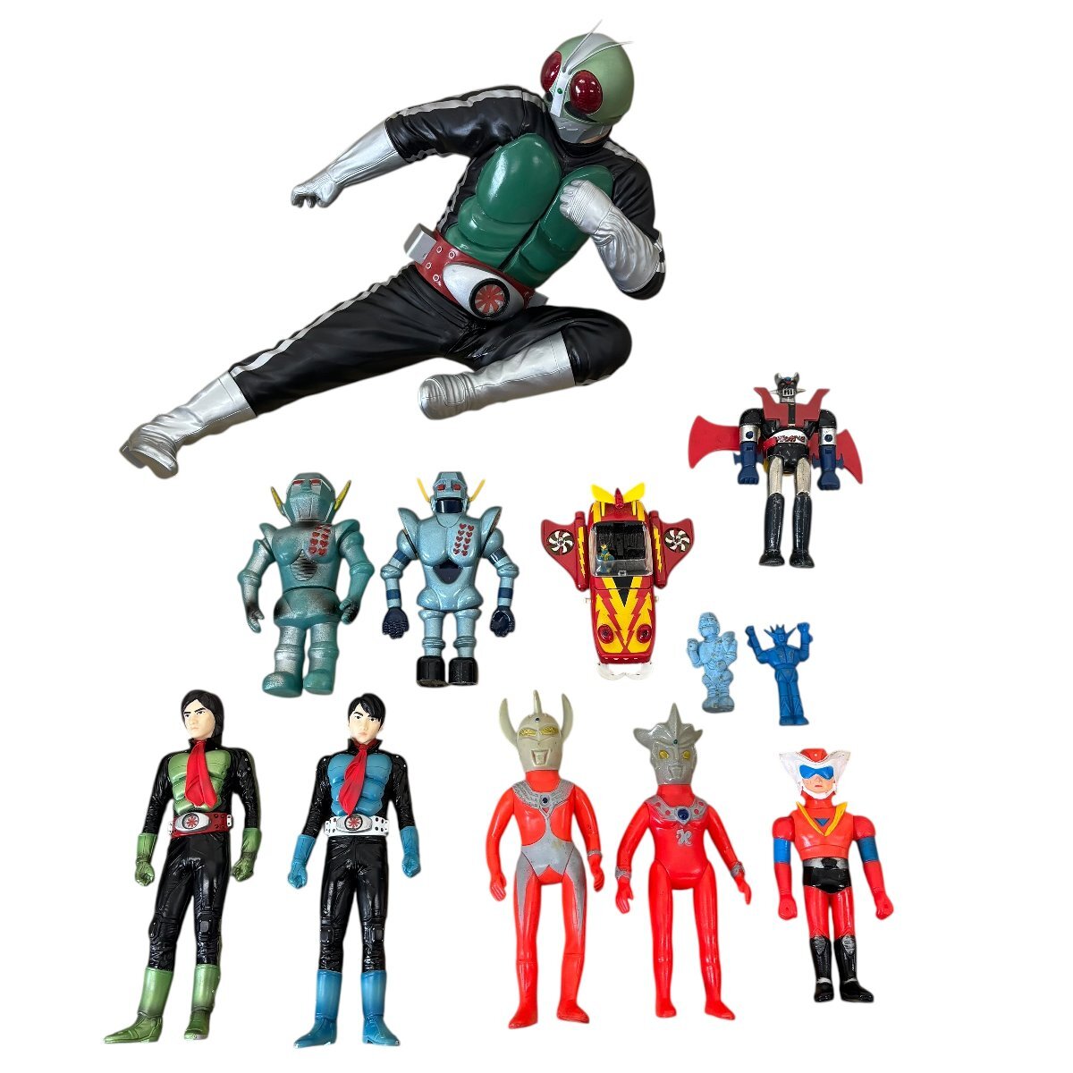 マイナー消しゴム 仮面ライダーブラック 怪人 キン消し キンケシの落札