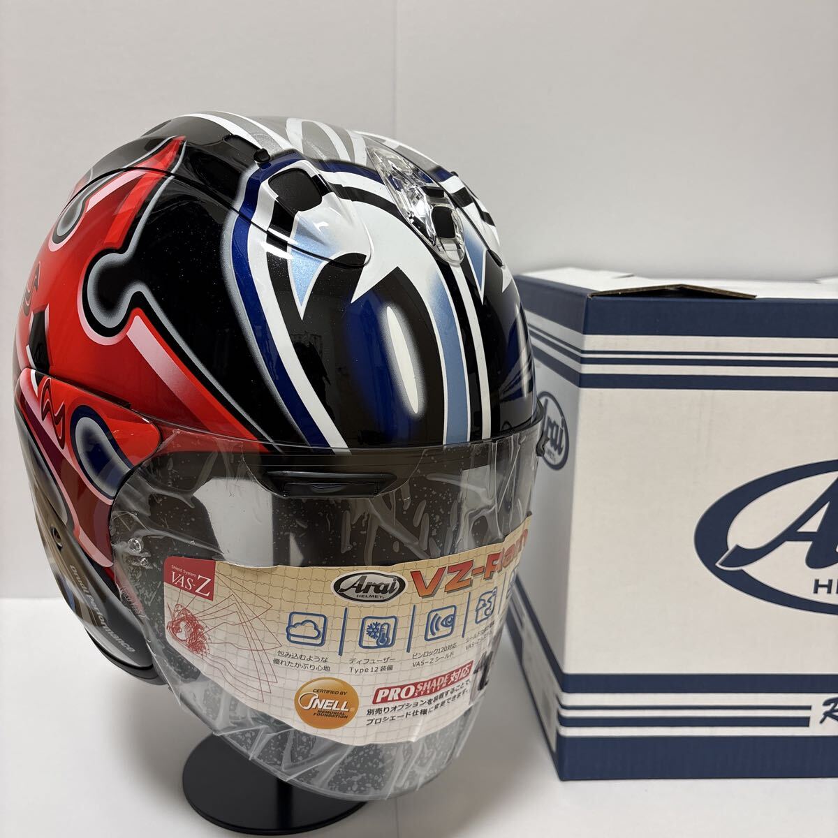 中古】Arai RX-7RR4 宇井陽一レプリカ ヘルメット Lサイズ ☆中古品