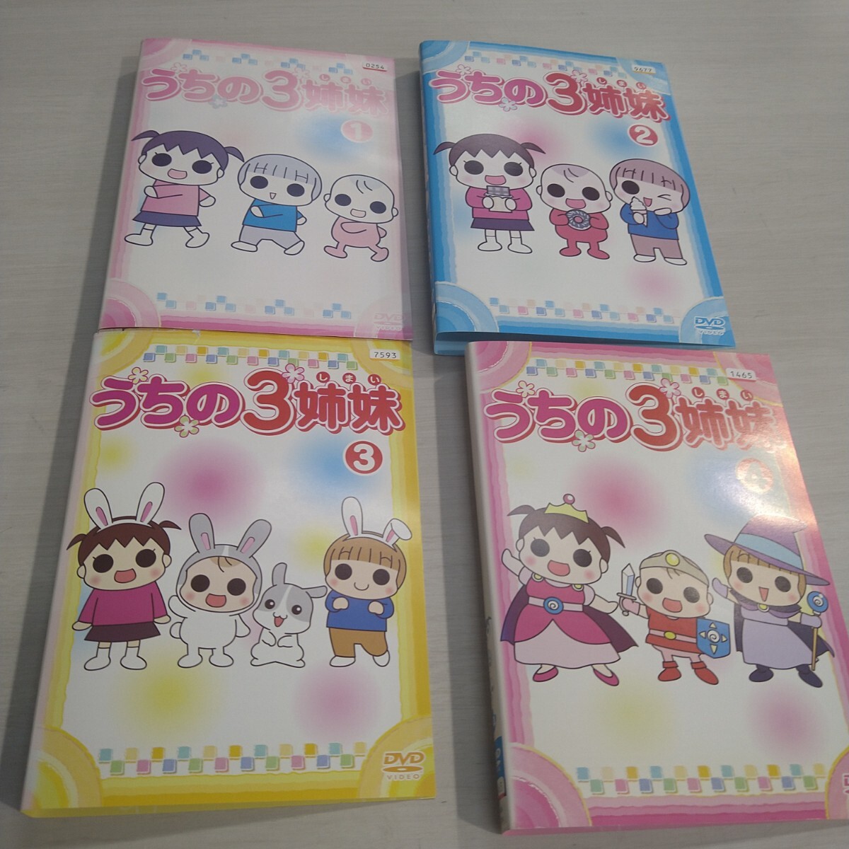 DVD うちの3姉妹 全28巻セット レンタル版の落札情報詳細 - Yahoo