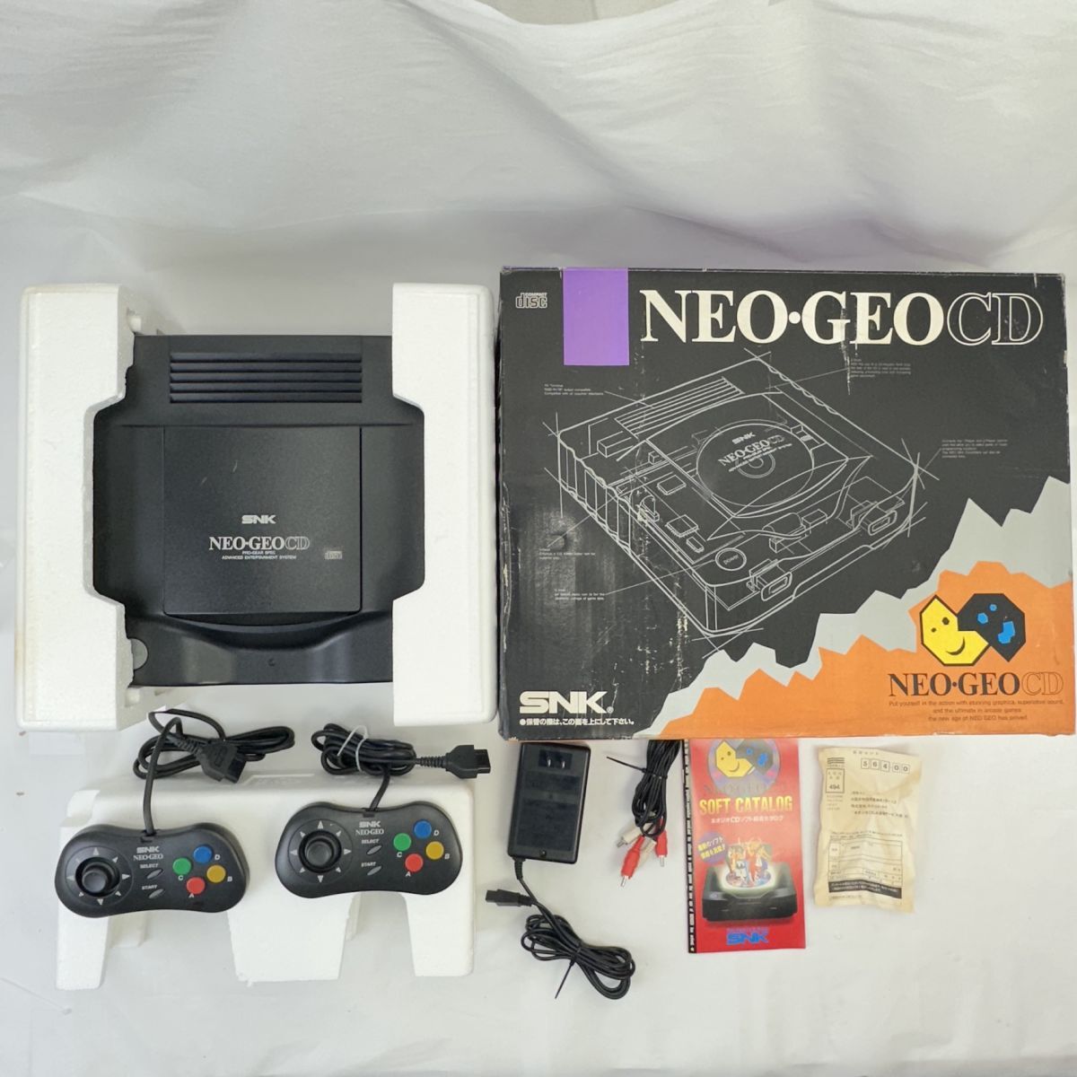中古】14 33-57070-13 SNK NEO GEO ネオジオ 初期 白箱 NEO-0 NGL-0