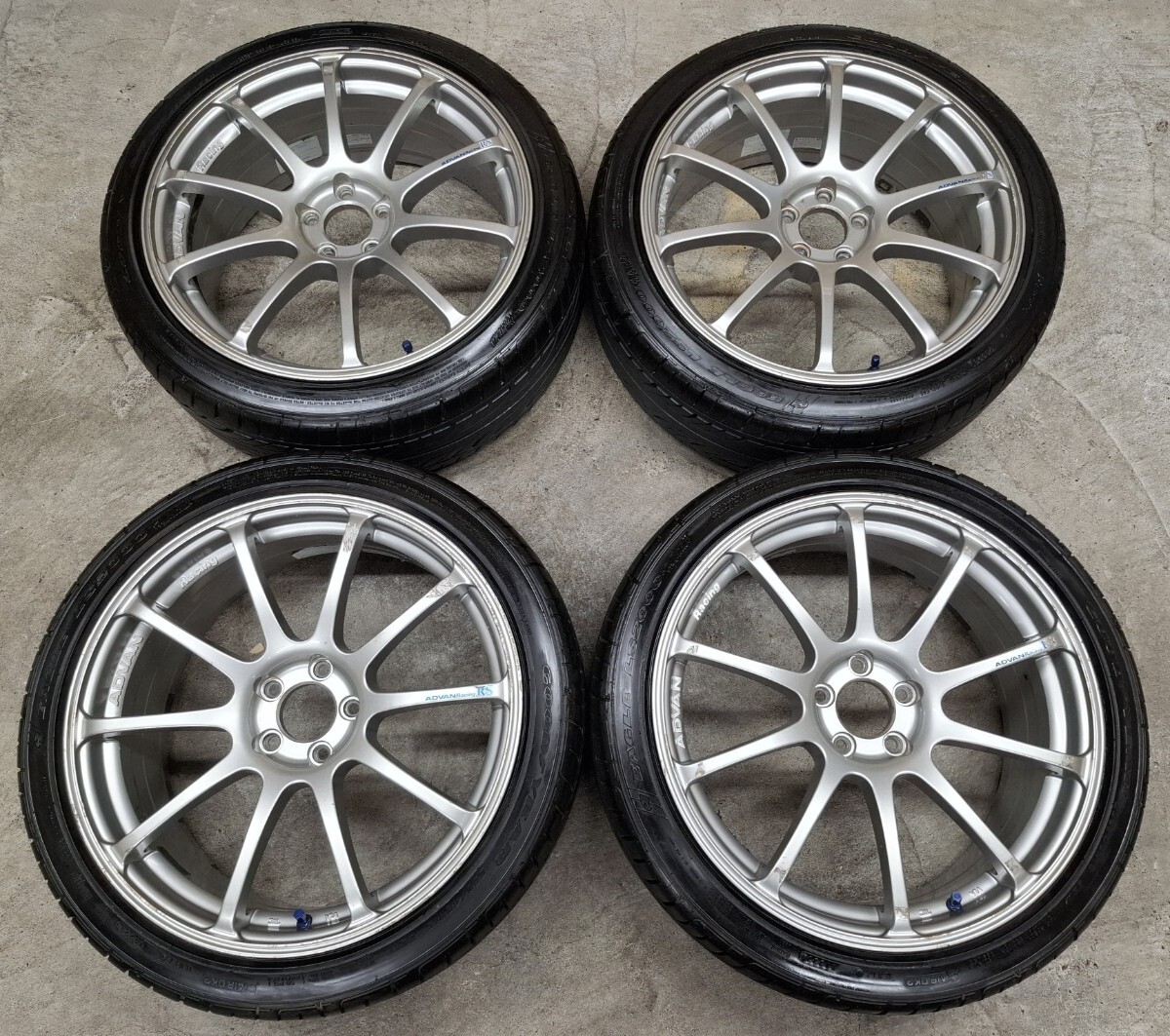 ADVAN Racing RZ ブロンズ 18インチ 8J +37 PCD114.3 5H 5穴 