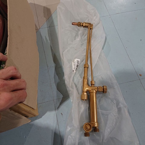 工具、DIY用品 アセチレン ガス補給器 アセチレン ガス移し替え用 高圧 
