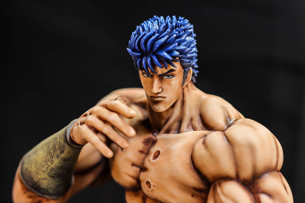 リアル 精密! 北斗の拳「ケンシロウ・ラオウ」完成品 スケール