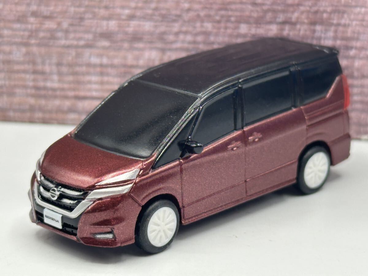 未使用】ミニドラ ニッサン セレナ ハイウェイスター プルバックカー