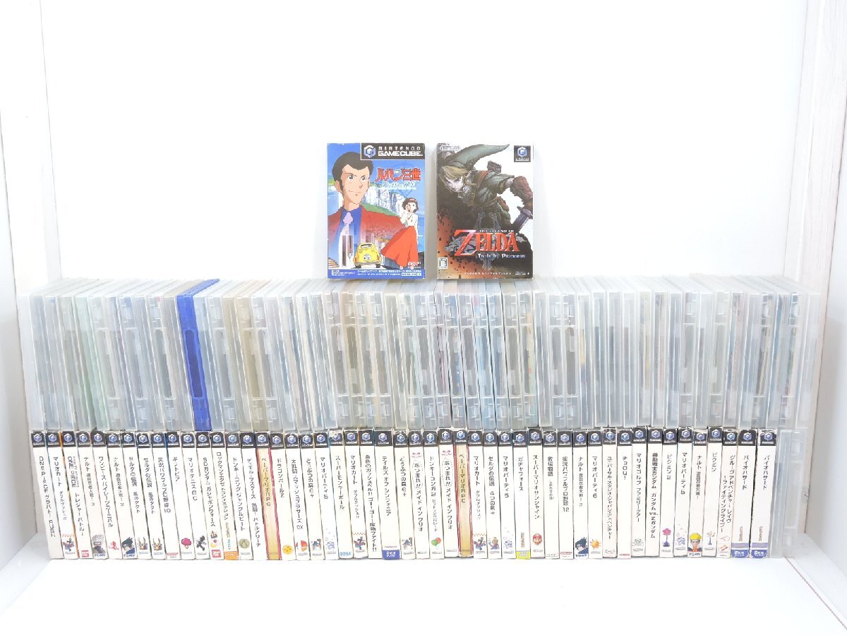 GC説明書あり ゲームキューブソフト 50本セット＊ジャンク品【GH 