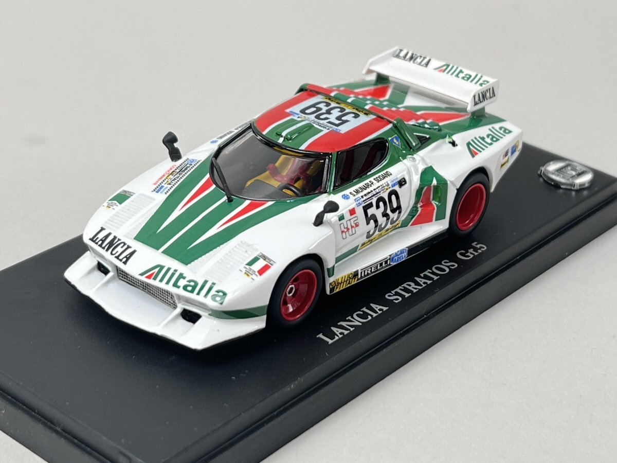レーブコレクション1⁄43 ランチアストラトス 1973タルガフローリオNo.4