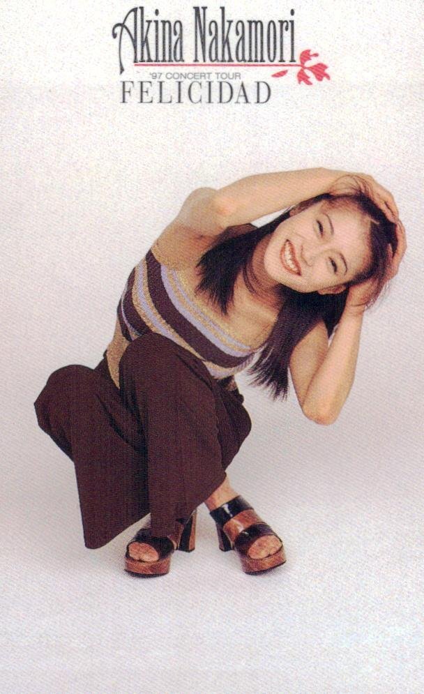 新品】□中森明菜□ライブDVD□AKINA NAKAMORI LIVE '97□felicidad