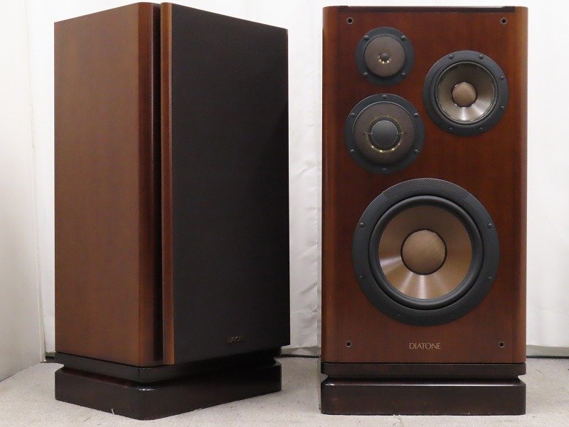 中古】【中古品】DIATONE スピーカー ペア 名機DS-700Z + スタンドDK