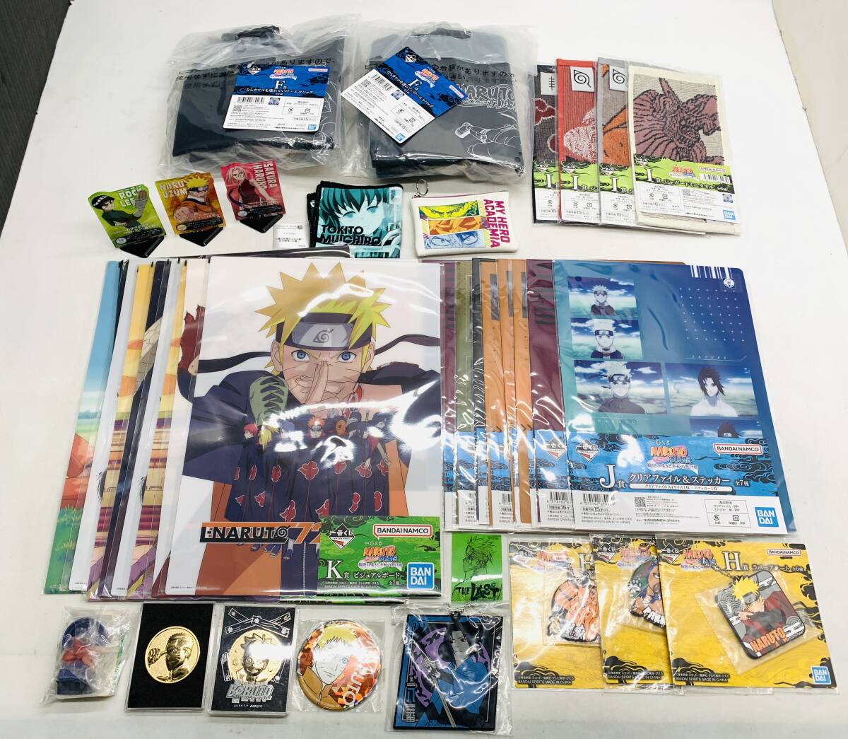 NARUTO クリアファイル ナルト ヒナタ 日向 ミナト クシナ ボルト