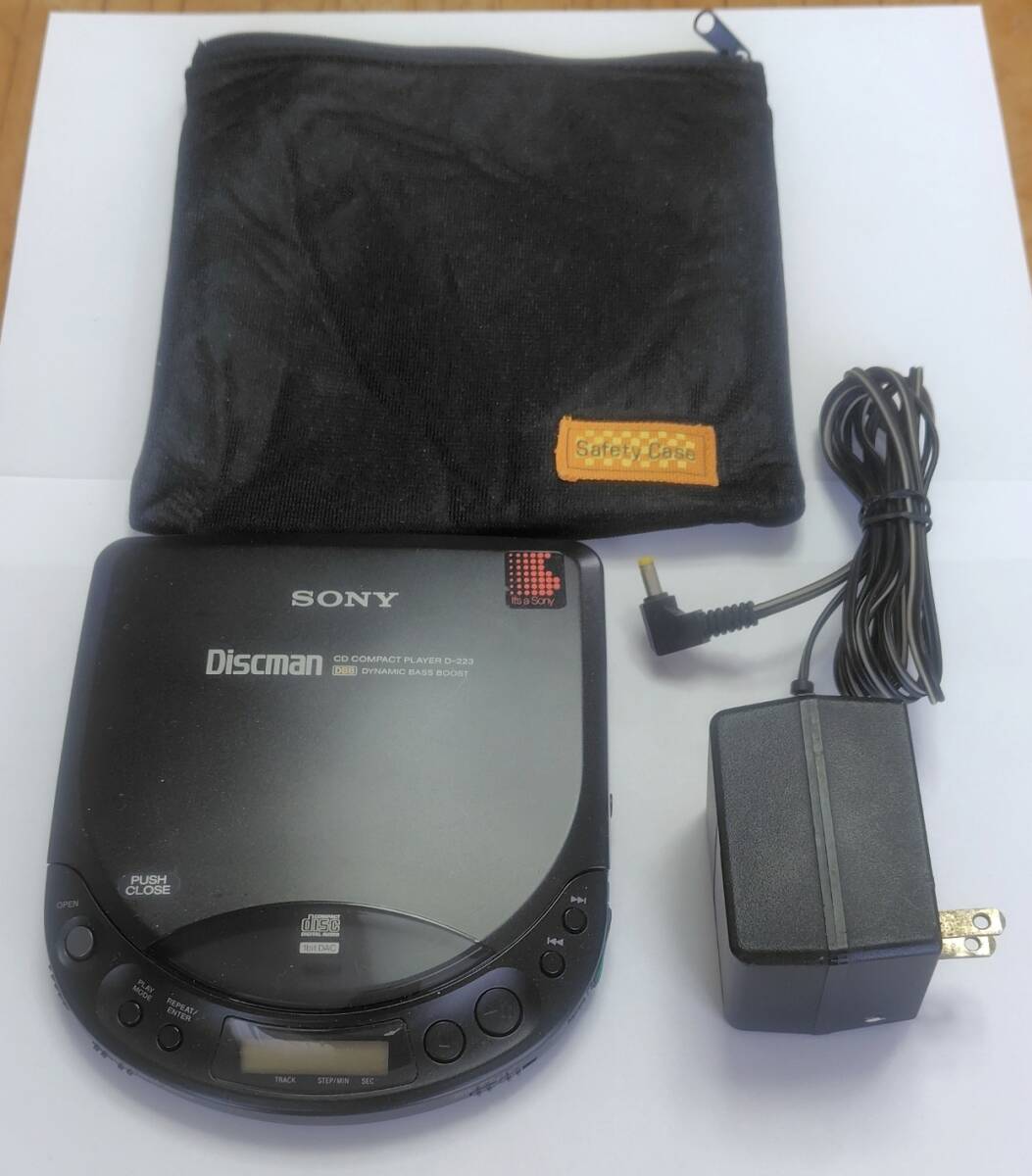 ジャンク】SONY Discman D-100 バッテリーパック BP-100 SONY Discman