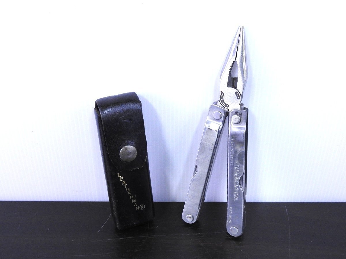 中古】LEATHERMAN PST レザーマン ポケットサバイバルツール ケース付 