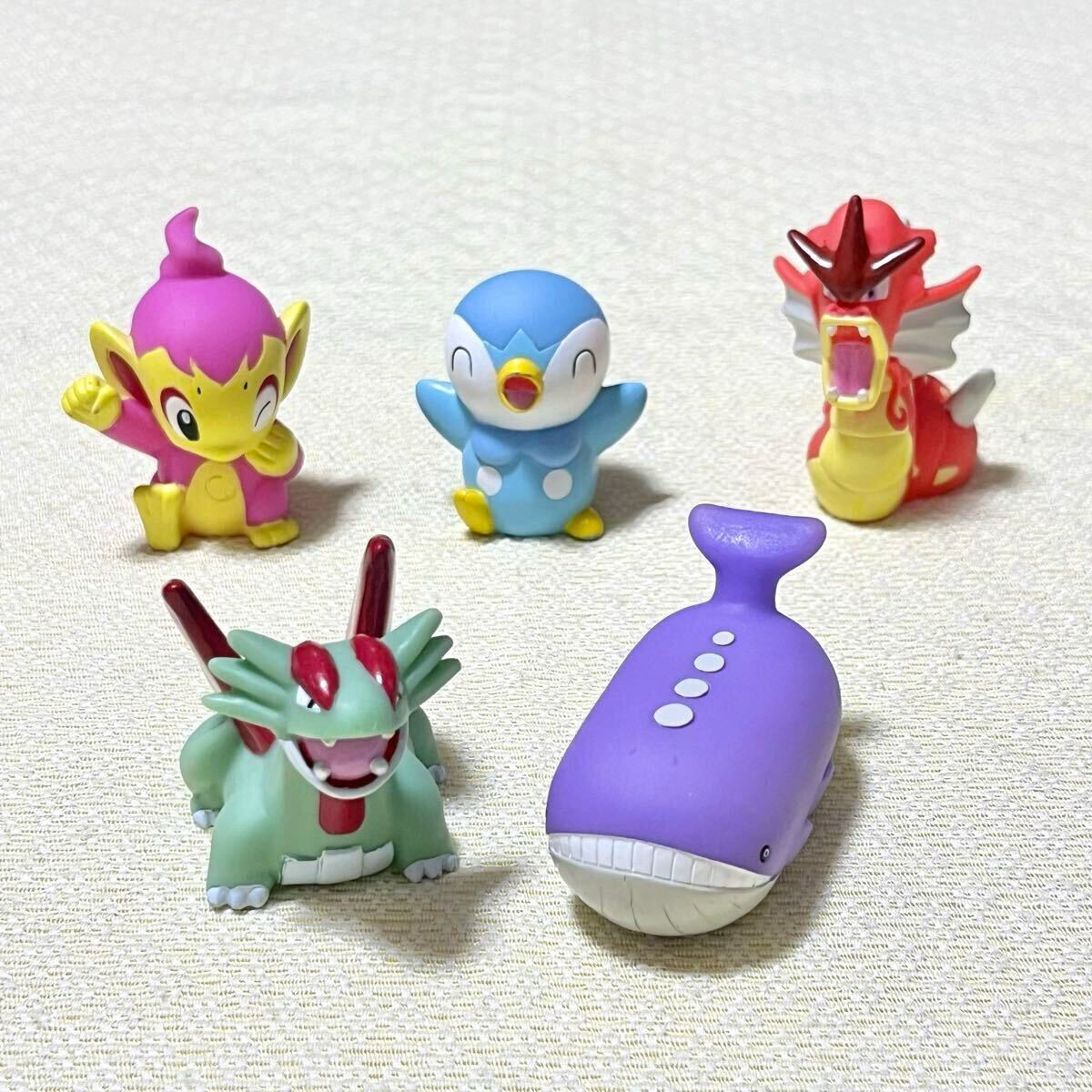 ポケモンキッズ ナエトル ヒコザル ポッチャマ 指人形 計5点 色違い