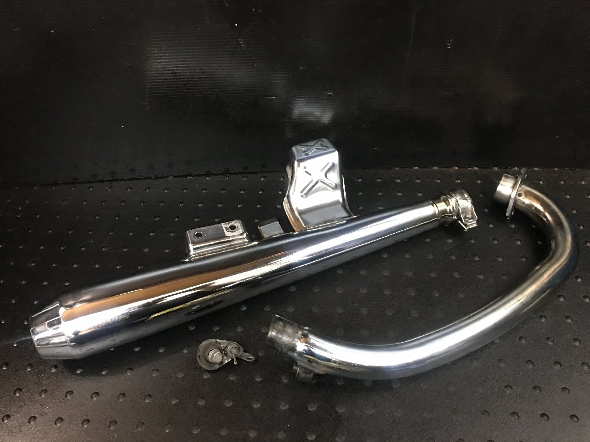 中古】○XJR400/4HM 純正OP/ワイズギア 4本出し フルEX マフラー 希少