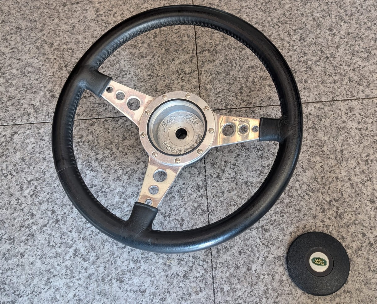 当時物 旧車部品 Zauber ザウバー ステアリング 36π ホーンパッド付