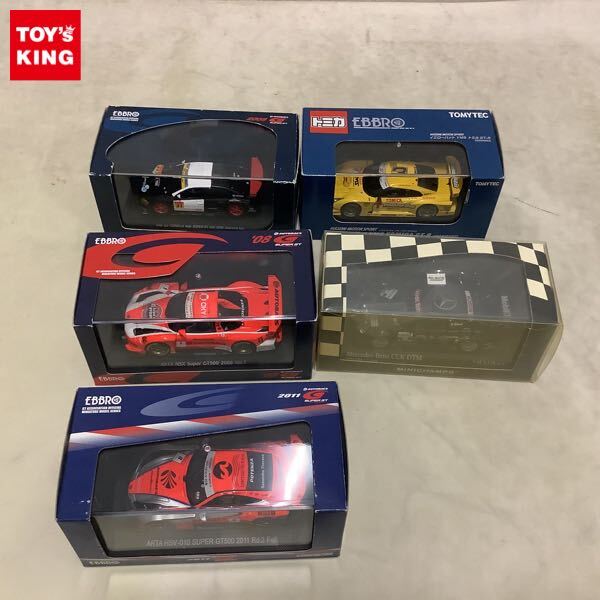 エブロ1/43レイブリック 岡山テスト HSV-010/NSX-コンセプト-GT 【正規